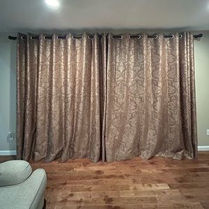 Used custom made curtains